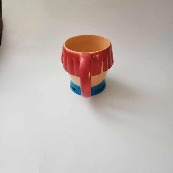 BARNUM & BAILEY CIRCUS CLOWN HEAD Plastic Drinking Cup Vintage - Picture 3 of 5